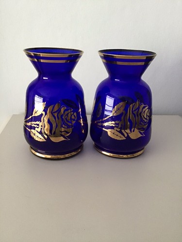 Vintage bohemian cobalt - bohemian, blue