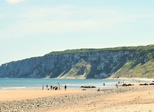 Filey Bay Seascape Canvas