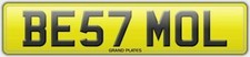 BEST MOLLY NUMBER PLATE BE57