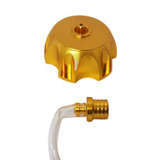 FC010 ANODISED FUEL PETROL CAP FOR DIRT / PIT BIKE / XSPORT GOLD