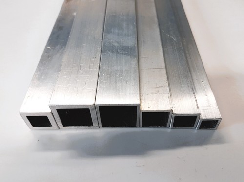 Aluminium square tube box - aluminium,