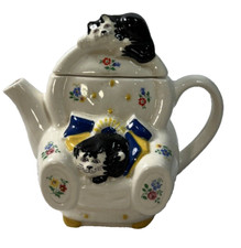 Vtg Wade England Teapot Feline
