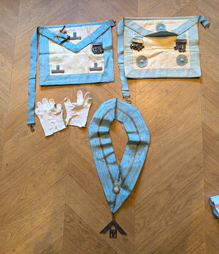Masonic craft regalia lot 2 - craft,