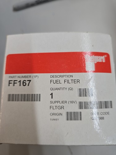 Fleetguard ff167 fuel - fuel, filter