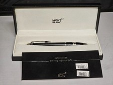 Original Montblanc Meisterstück Classique Ballpoint Pen Black With Platinum