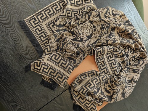Versace wool scarf - versace,