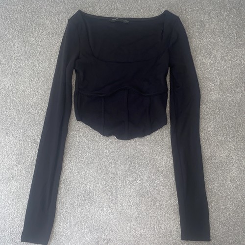 Pull bear women black - black, top