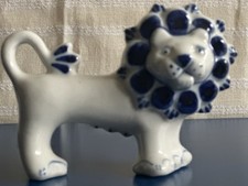 Vintage USSR Gzhel Blue &