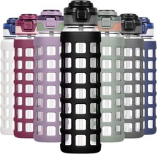 Glass Water Bottle 1 litre /