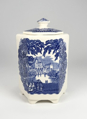 Vintage masons vista blue - vista,