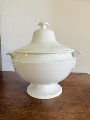 Antique french soupière - french, gien