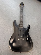 Schecter Demon 6 Electric Guitar Aged Black Satin, Good Condition