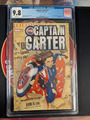 Captain carter cgc 8 - carter, #1