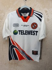 Dundee United Authentic OS Small 1998/99 90th Anniversary Away Shirt