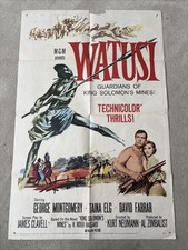 Watusi (1959) Original US One Sheet Movie Poster