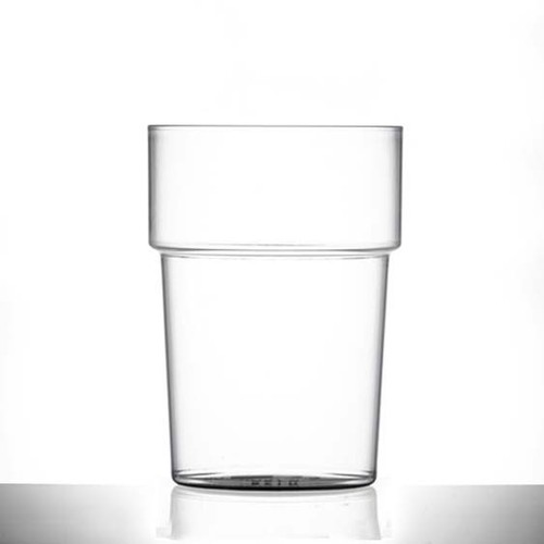 Reusable half pint - pint, plastic
