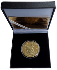 1967 Gold 1oz 24K-P MOST FAMOUS Krugerrand Coin South Africa BOX & COA MUST SEE!