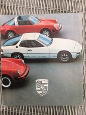 Porsche Range 924 911 SC Turbo