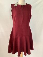 Oasis burgundy zip front