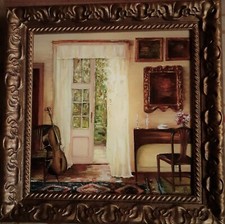 Painting 'Sunny room with