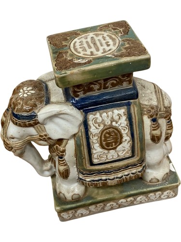 Antique ceramic elephant - antique,
