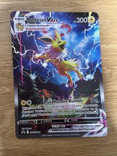 Pokemon Card Jolteon VMAX SWSH184 Alt Art Full Art Jumbo Promo Near Mint