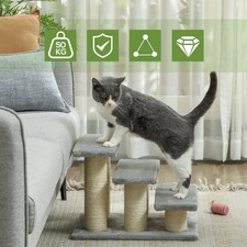 PawHut Pet Stairs 3-step Pet