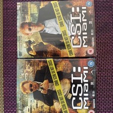 CSI Miami Season 4 DVD 2007, David Caruso, Certified 15, 3-Disc Set