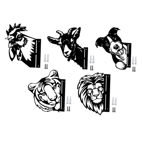 Animal metal art - animal,