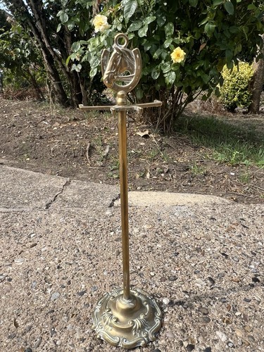 Vintage brass fireside tool - vintage,