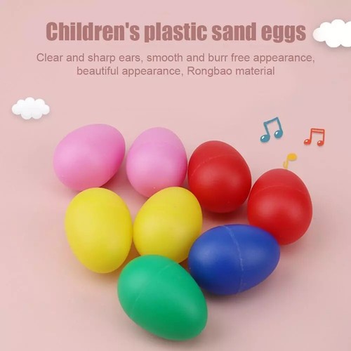 10x egg shakers - egg, easter