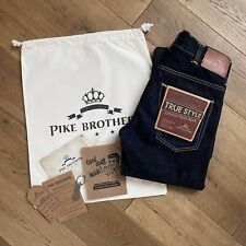 Pike Brothers 1958 Roamer Pant Selvedge Jeans 30x34 Rockabilly