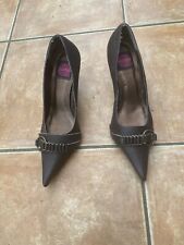 Ladies Size 6 Brown Leather Shoe By Sacha 