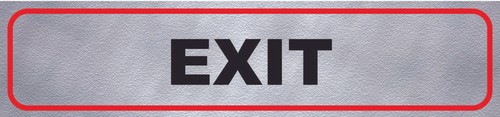 Exit sign door - exit,