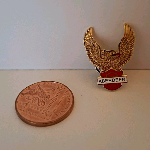 Aberdeen vintage eagle pin - aberdeen,