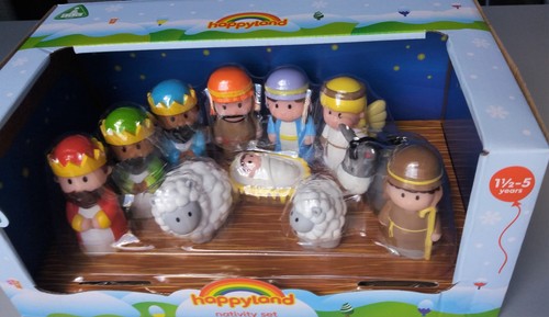 Elc happyland nativity - happyland, set