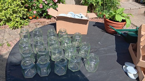 Jam jars 200ml glass - 200ml,