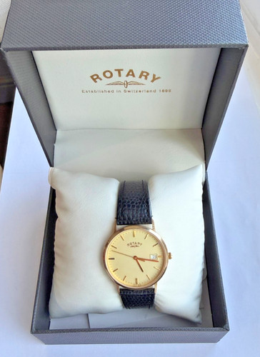 Gold rotary mens swiss - 9,