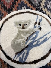 Sheepskin And Wool Decorative Small Kaola Bear Rug/decorative