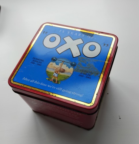 Oxo commemorative tin - oxo,