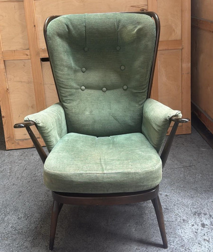 Ercol highback evergreen - highback,