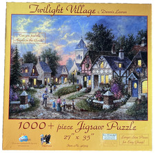 Sunsout Twilight Village 1000