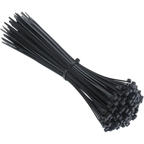 Black cable ties zip - cable,
