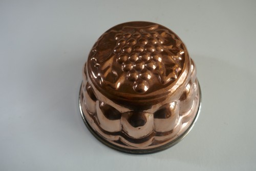 Vintage copper jelly mould - copper,