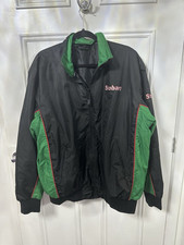 Stobart Work Jacket Trucker Lorry, Black, Size Large, Very Good Condition