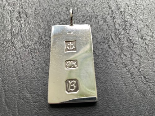 Vintage sterling silver ingot - vintage,