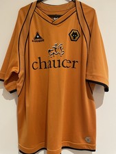 Wolverhampton Wanderers 2006 2008 Home Shirt Men’s Medium VGC Wolves 