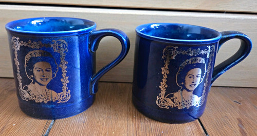 Wade blue illustrated mug - illustrated,
