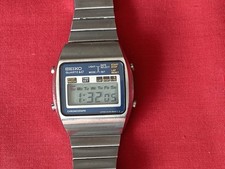 Vintage SEIKO QUARTZ LC.   A128-5000T. VERY GOOD CHRONOGRAPH, 1974?