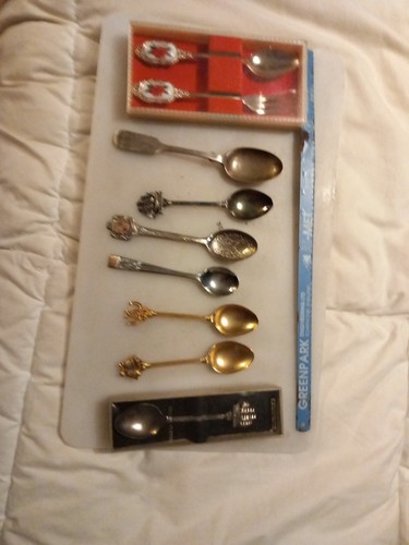 Vintage tea spoons - vintage,